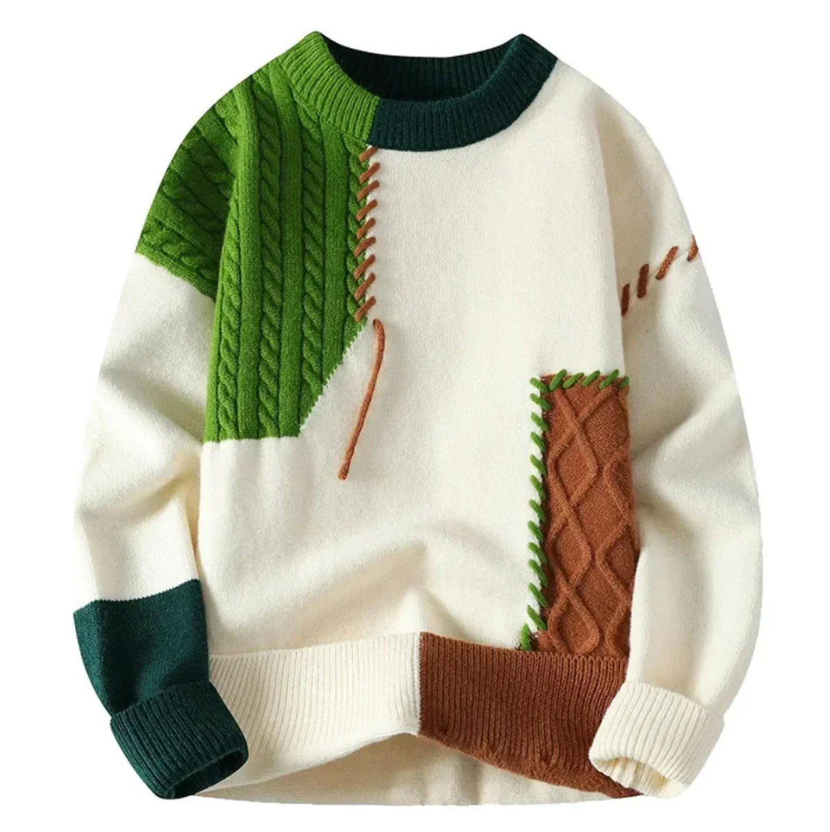 Valente | Knitted printed sweater
