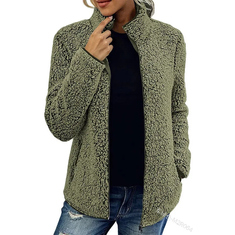 Katie™ | Premium Fleece Zip-Up Jacket