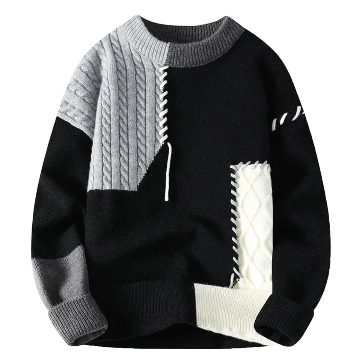 Valente | Knitted printed sweater