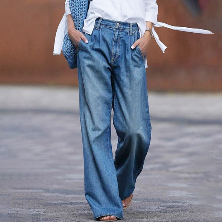 Elbrich | Comfortable & Breathable Wide Jeans