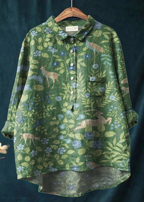 Elise | Classic Floral Shirt