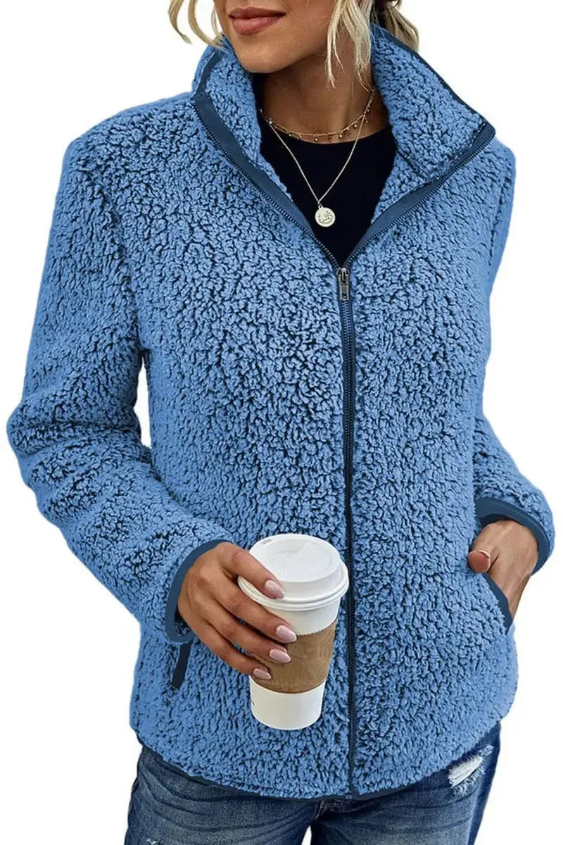 Katie™ | Premium Fleece Zip-Up Jacket