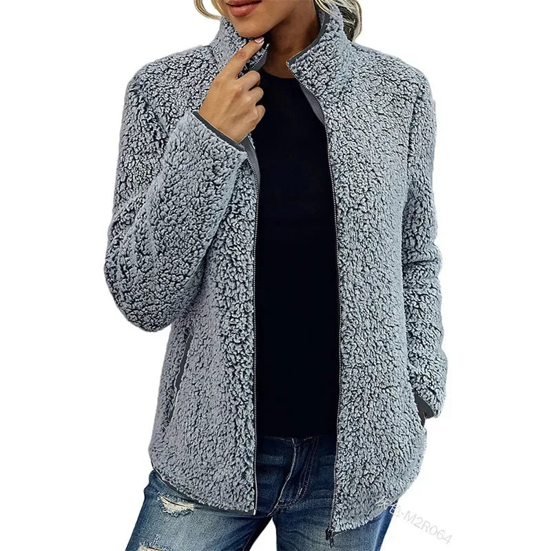Katie™ | Premium Fleece Zip-Up Jacket
