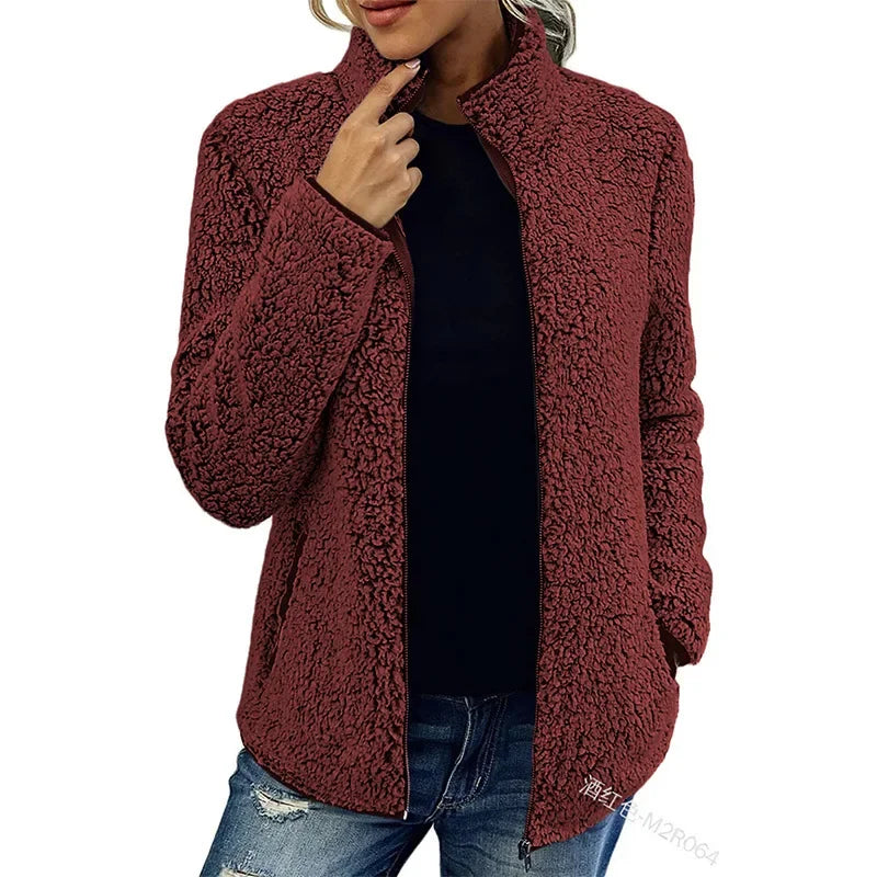 Katie™ | Premium Fleece Zip-Up Jacket