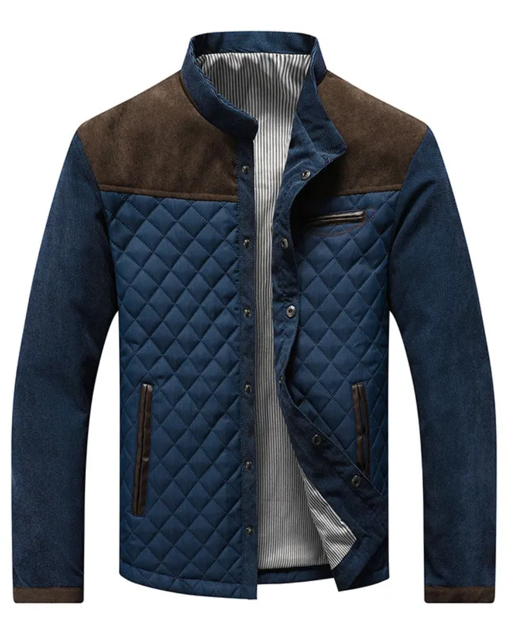 Jesse | Quilted Denim Jacket