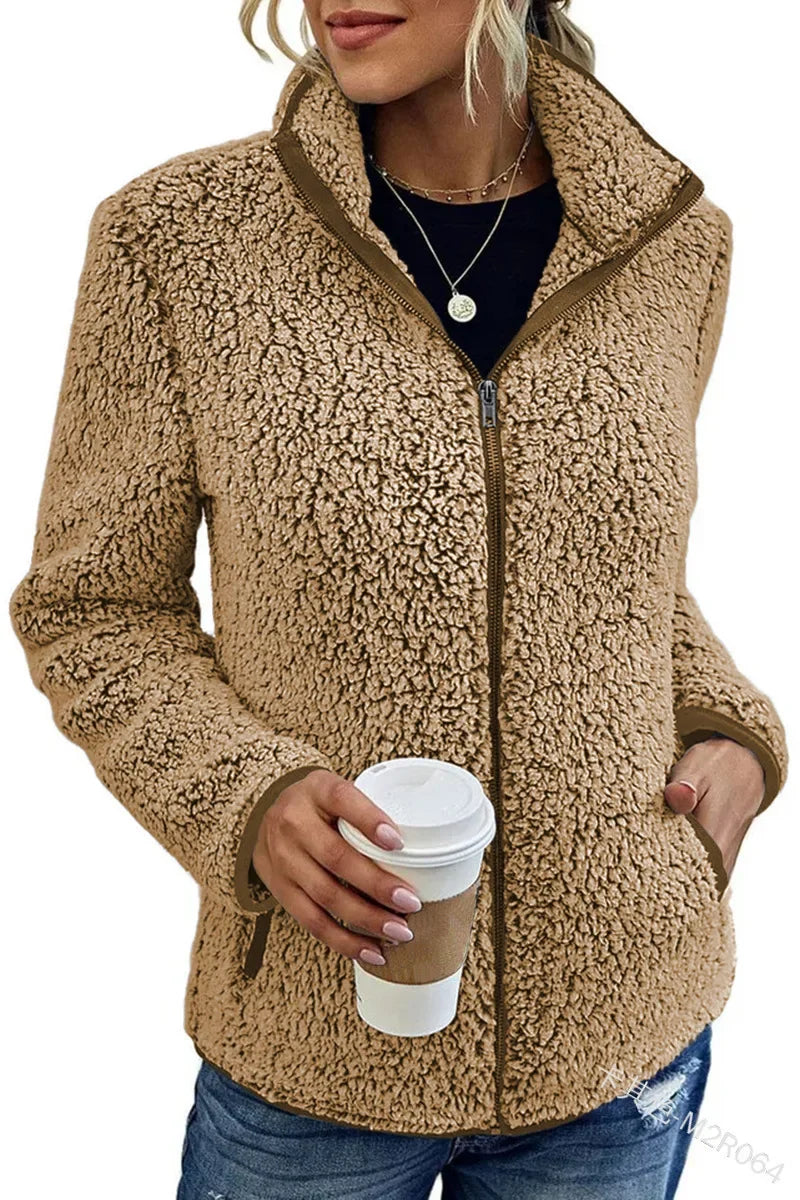 Katie™ | Premium Fleece Zip-Up Jacket