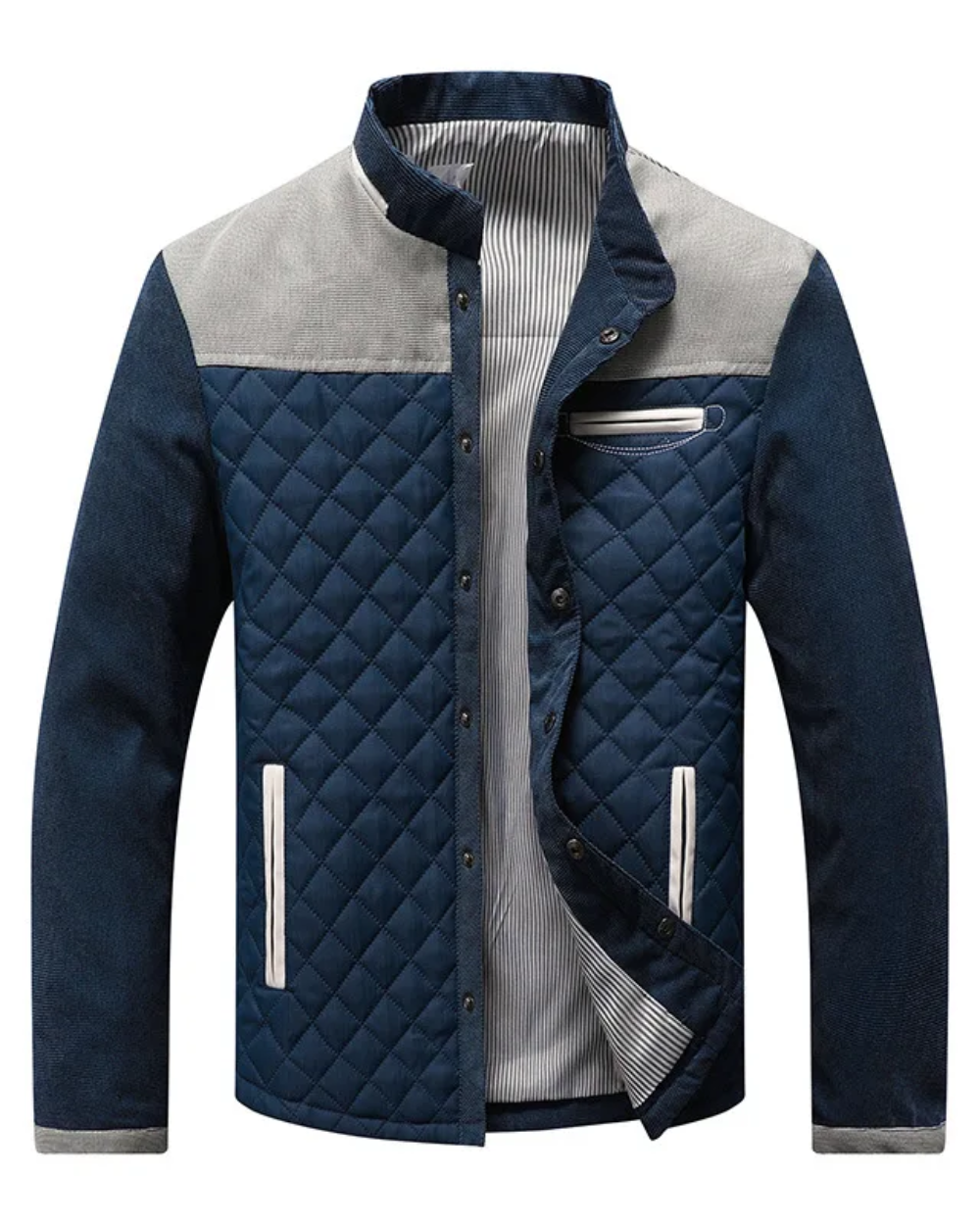 Jesse | Quilted Denim Jacket