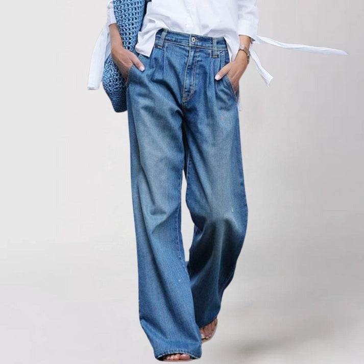 Elbrich | Comfortable & Breathable Wide Jeans