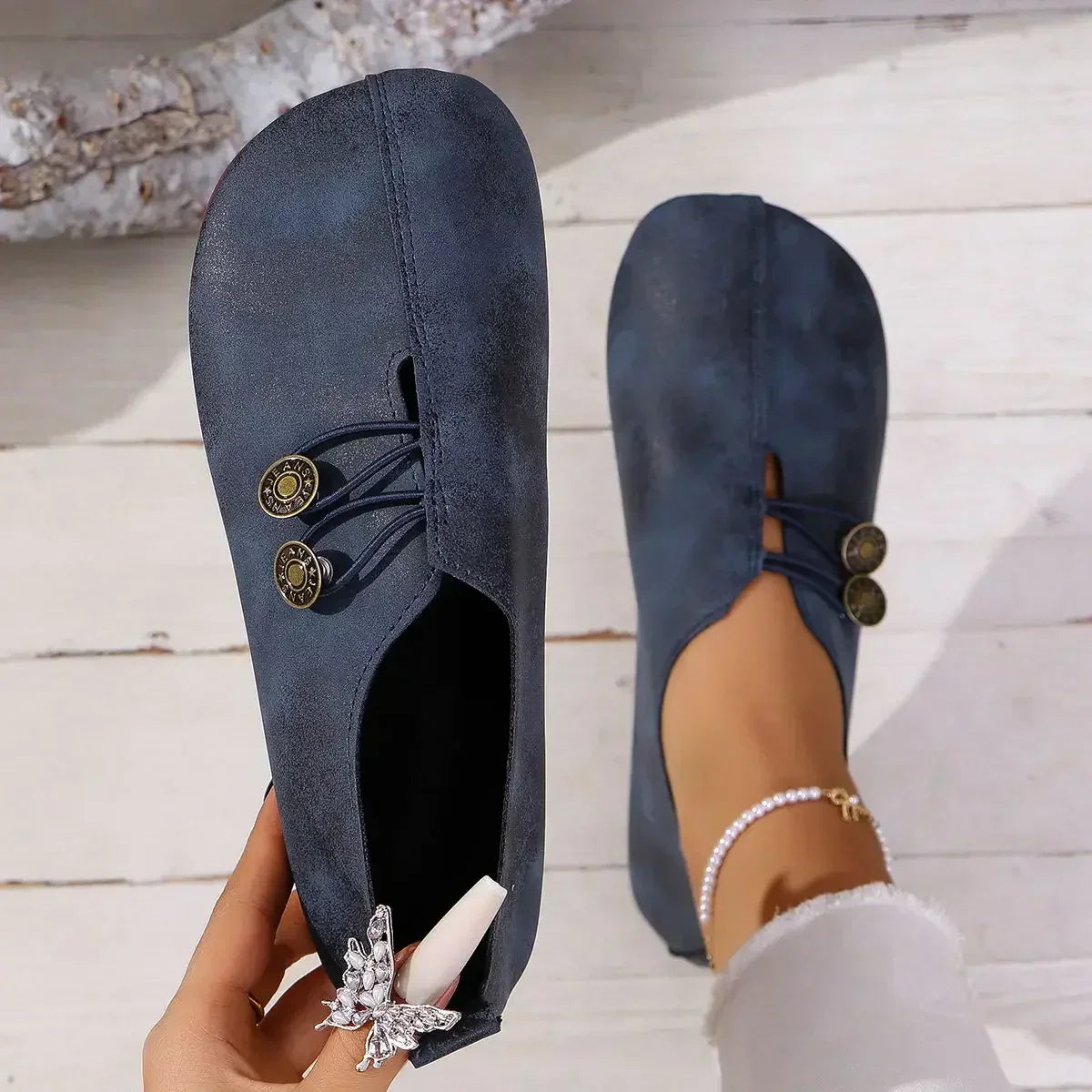 Jaimie | Soft Suede Women's Orthopedic Loafers
