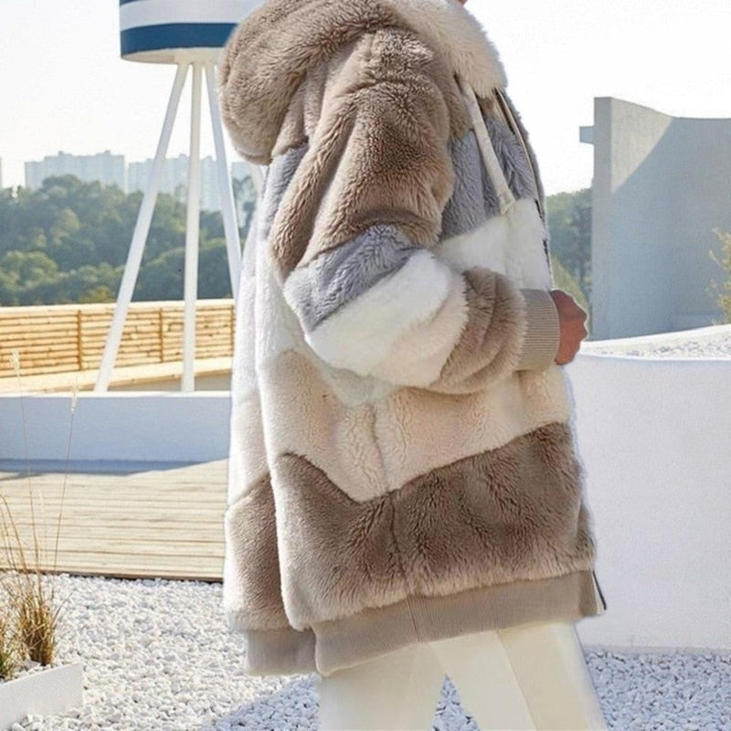 Liora | Ultra-Soft Plush Hooded Vest – Warm, Stylish & Comfortable