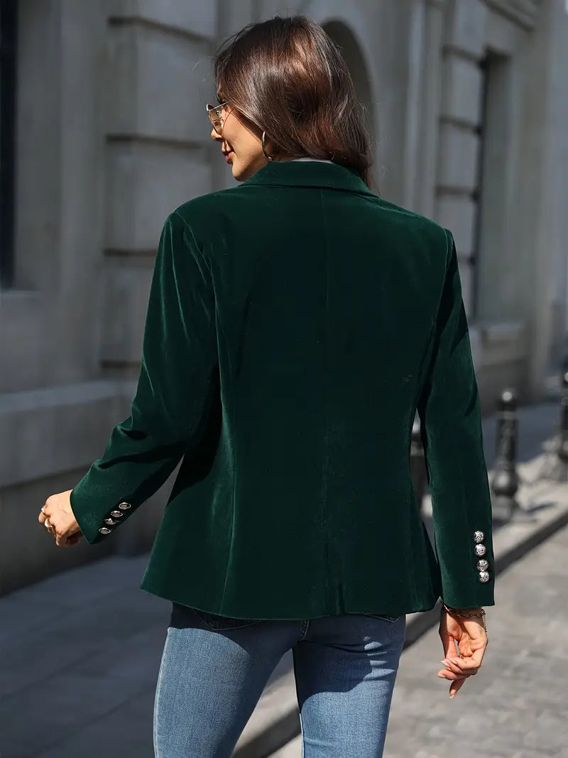 Nicola | Elegant Velvet Blazer