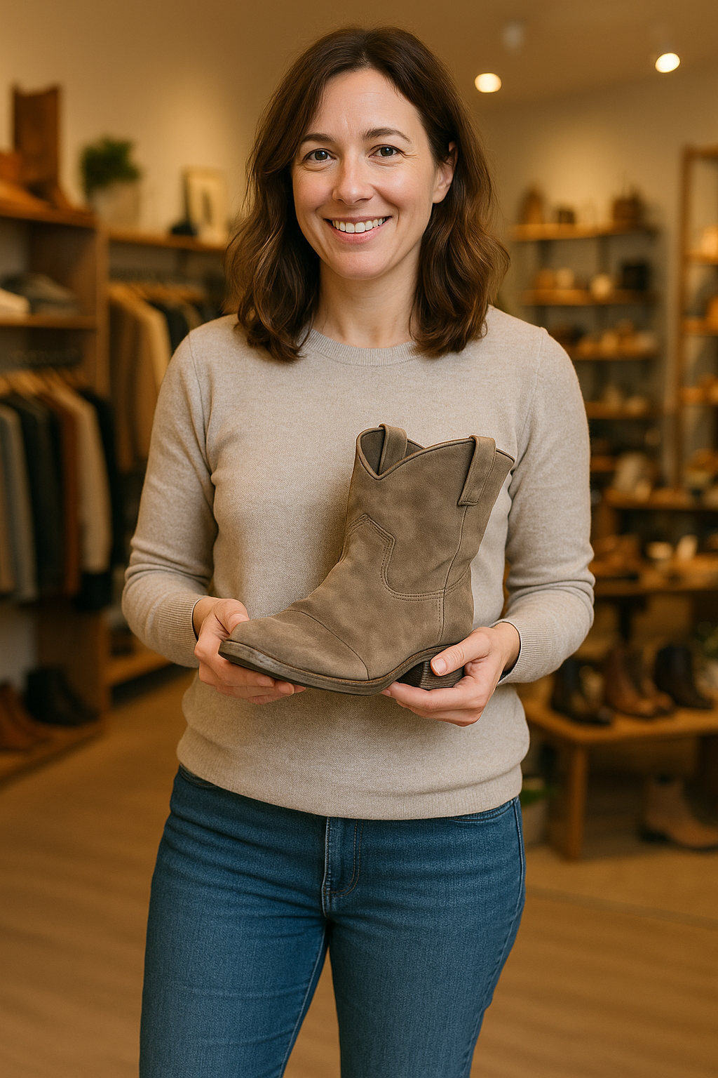 Destiny | Vintage Cowboy Ankle Boots